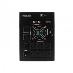 FX-1500LCD 1500VA UPS Forza 840W 120V De 8 SLDS