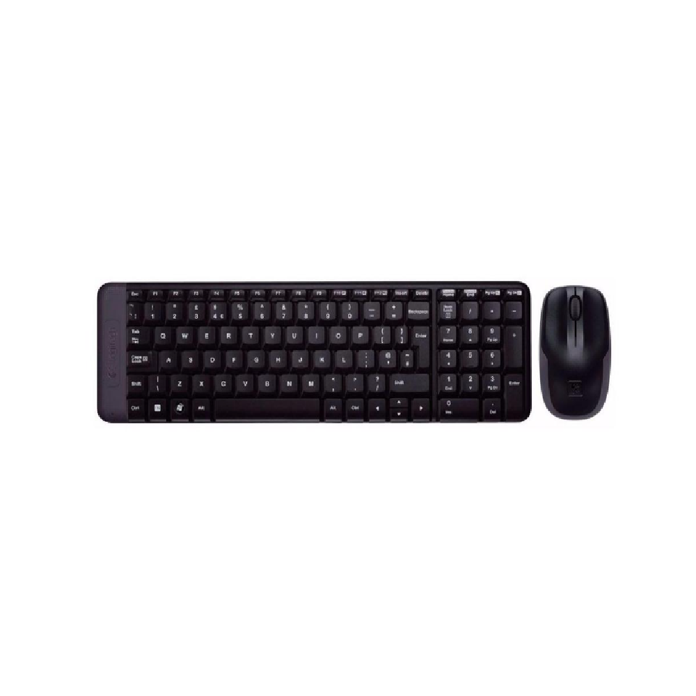 MK220 Combo Teclado y Mouse Logitech inalmabrico Bluetooth Color Negro