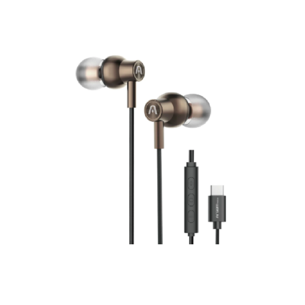 Audifono Argom ultimate sound con cable color cobre