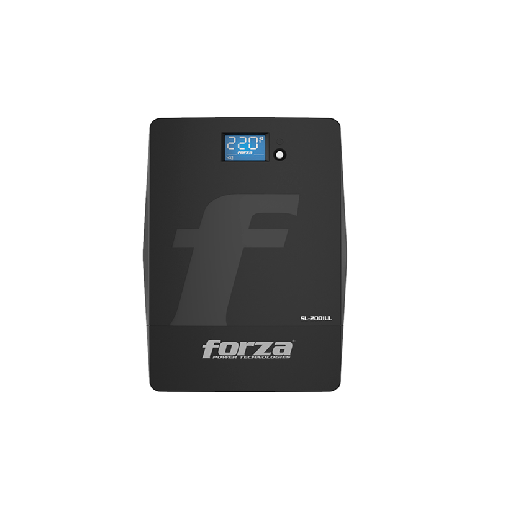 SL-2001UL UPS inteligente 2000VA/1200W, 8 salidas, LCD táctil, torre-120V