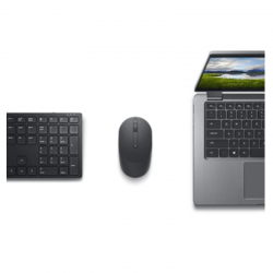 KM5221 Combo de teclado y mouse Dell Inalámbrico Bluetooth Color Negro